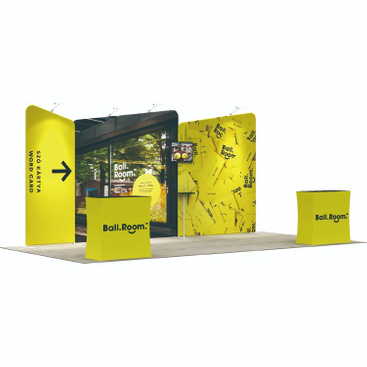 3x6 20FT Standard Booth Solutions