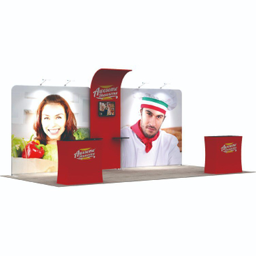 3x6 20FT Standard Booth Solutions