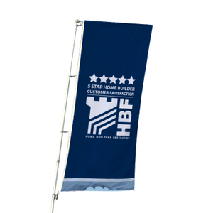 Polyester Custom Advertising Vertical Flags WF002