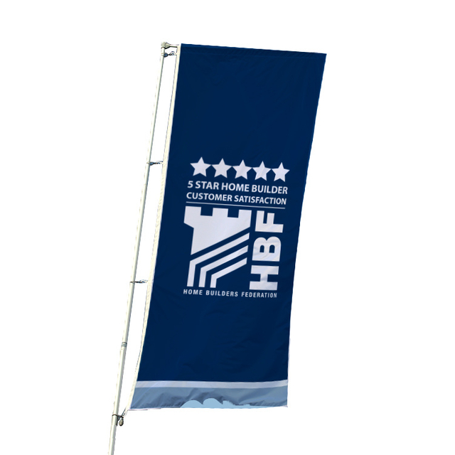 Polyester Custom Advertising Vertical Flags WF002