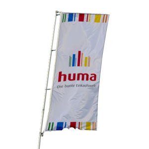 Polyester Custom Advertising Vertical Flags WF002