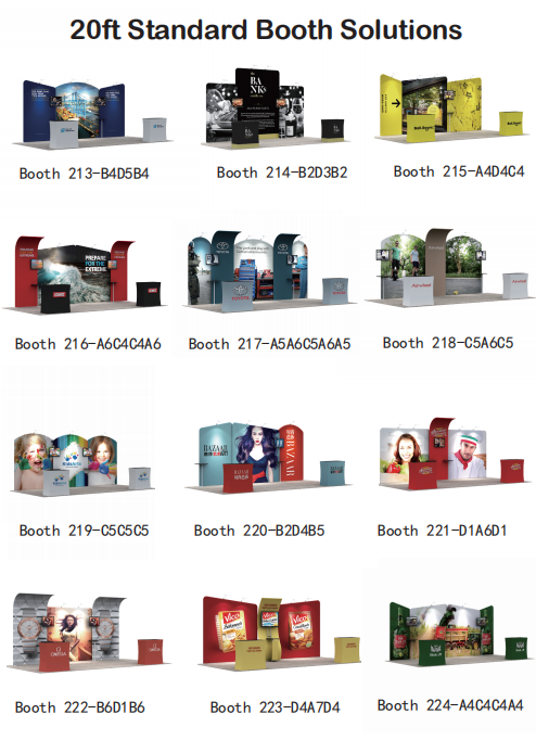 20 Ft Standard Booth Solutions 2