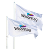Company Logo Horizontal Advertising Flags WF001