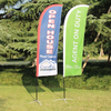 Fiber Glass+aluminum Pole Feather Flags WB004