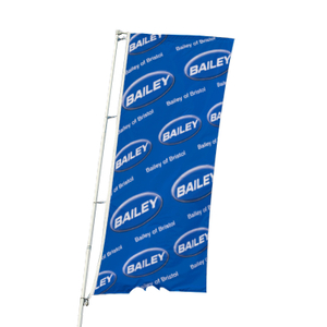Polyester Custom Advertising Vertical Flags WF002