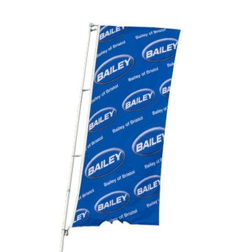 Polyester Custom Advertising Vertical Flags WF002